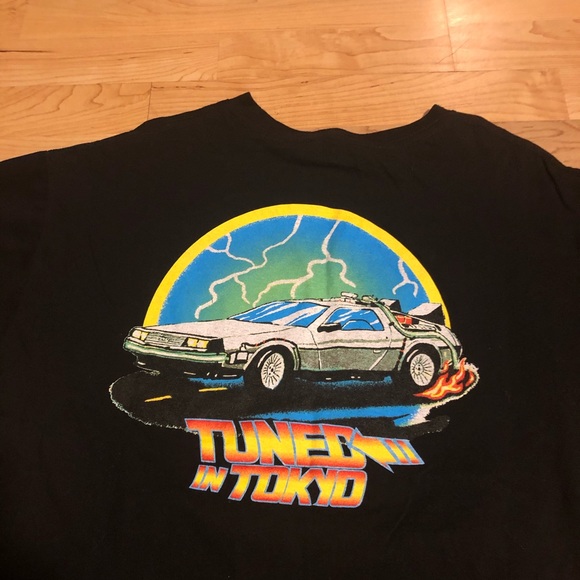Men’s Graphic T Shirt Tuned in Tokyo Car - Picture 4 of 4